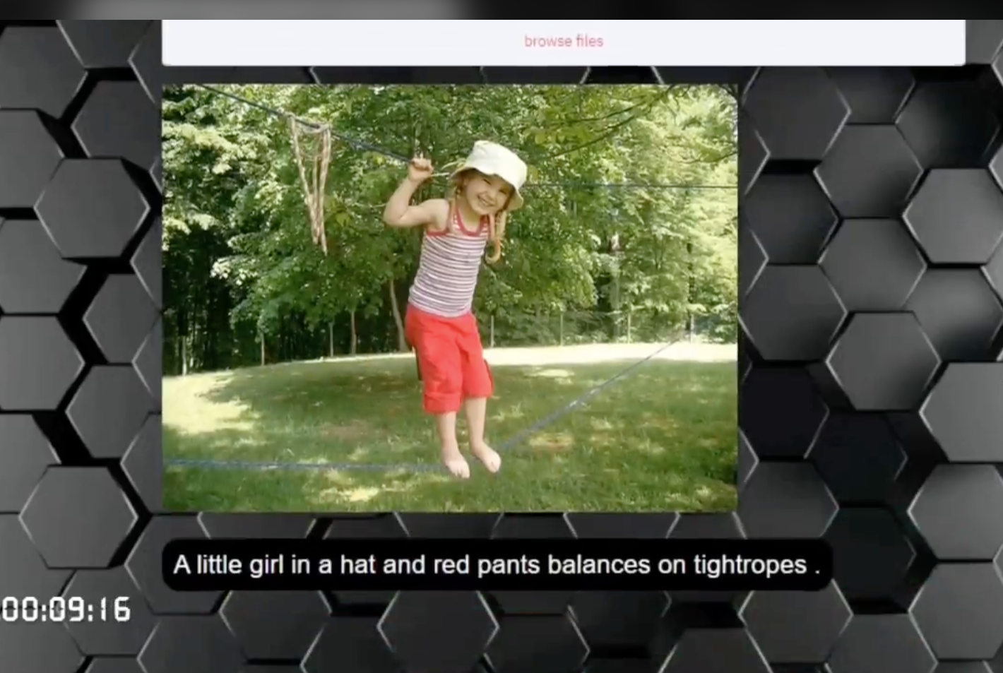 Screenshot of Image Captioning using Attention Models